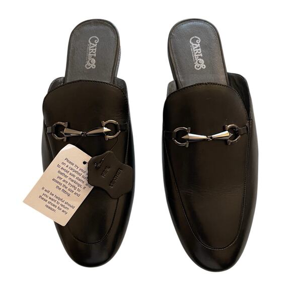 Carlos Santana Apollo Bit Slides for Men Size 13 Real Leather Brand New